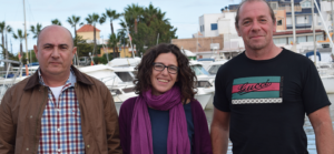 Javier Caballero, Lorena Ibañez y Xabier