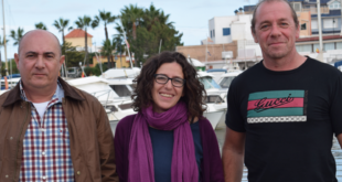 Javier Caballero, Lorena Ibañez y Xabier